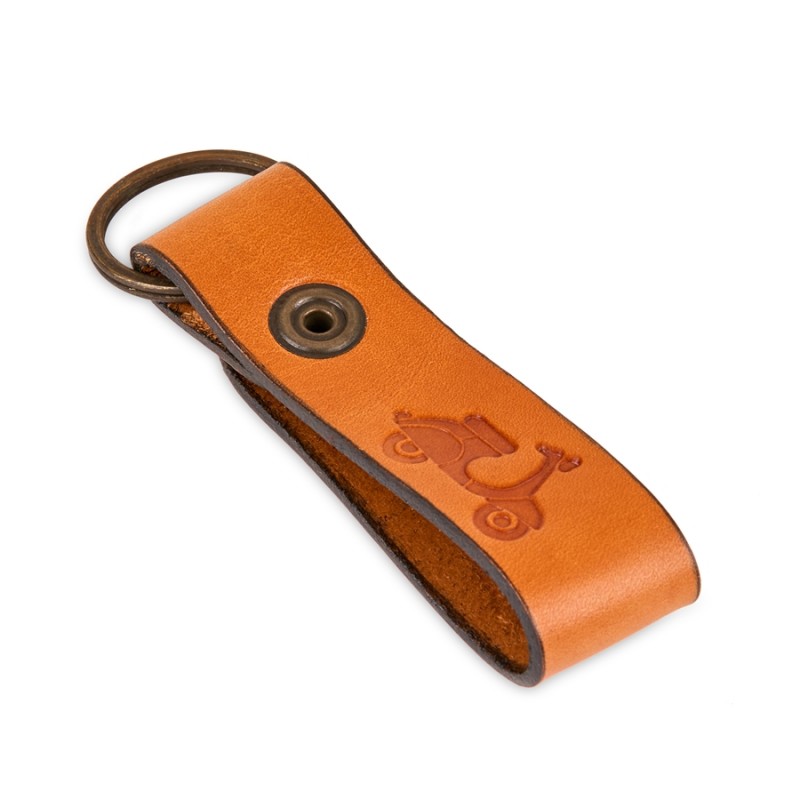 Ayı Kamp Vespa Çakmak & Anahtarlık Seti (Açık Kahverengi)